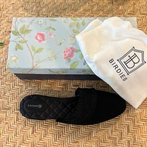 Birdies The Ani size 9 Black Mule NIB New in Box